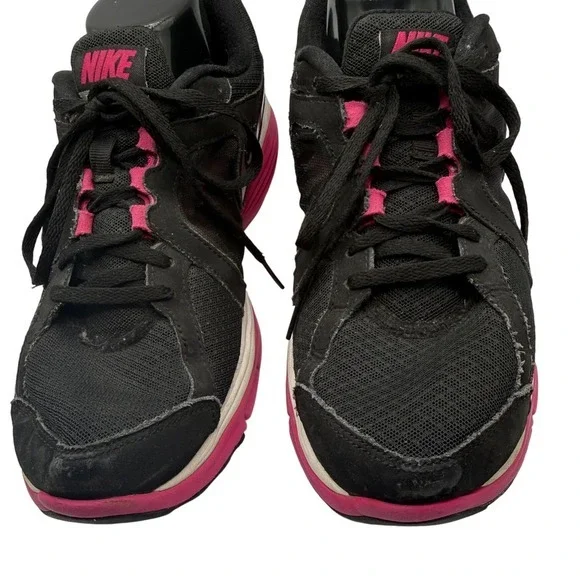 Nike Dual Fusion Run Women 11 Black Sneakers Athleisure Activewear Streetwear - Picture 6 of 11